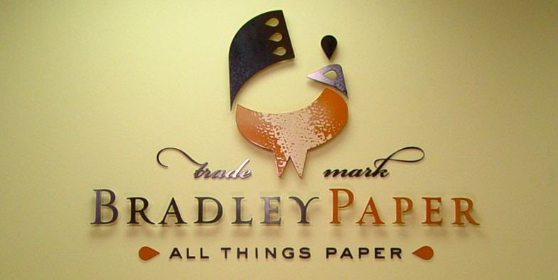 Bradley Paper Interior Sign