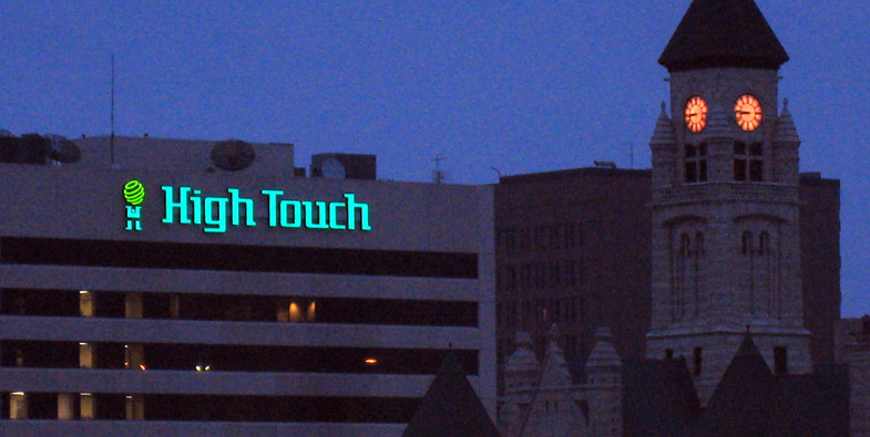 HighTouch Technology Sign by TriMark