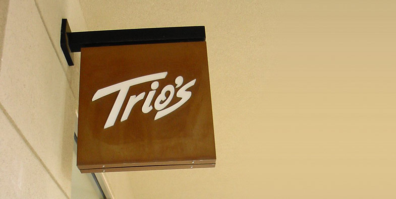 Trios Directional Sign